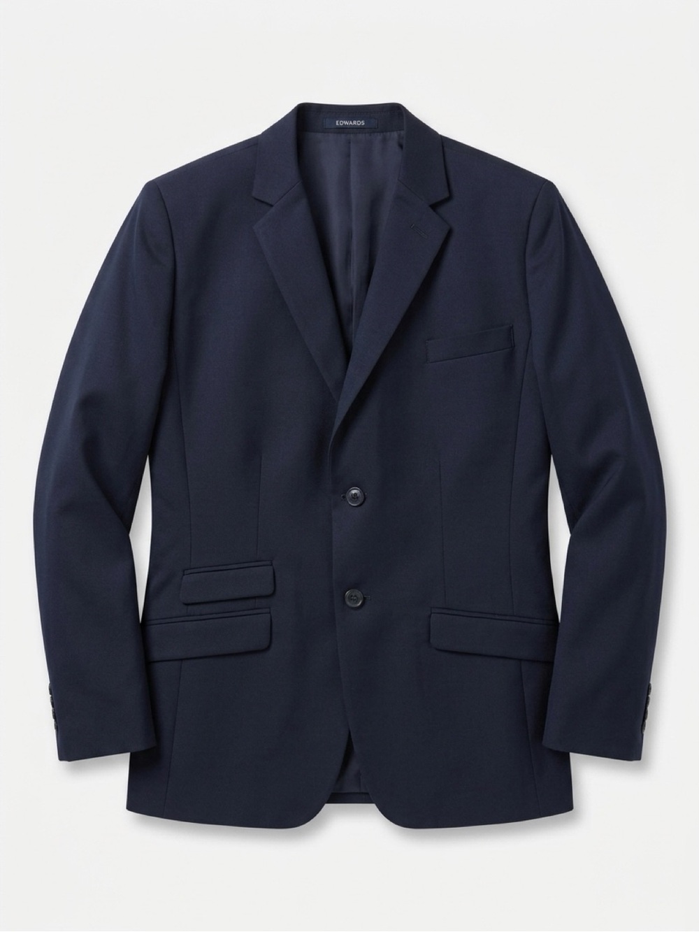 Edwards Navy Blue Wool Blend Blazer Jacket
Woman’s Size 16T NWT - Picture 2 of 15